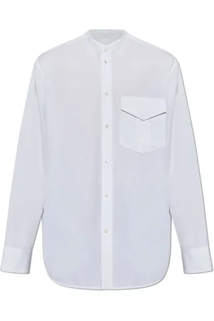 Jil Sander Heren, Overhemden, Wit, Maat: M Katoen
