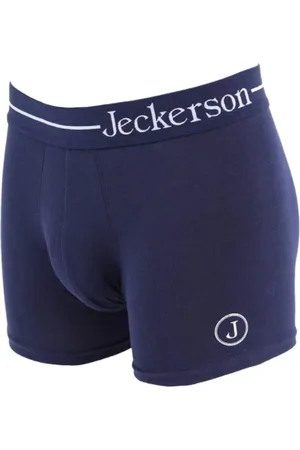 Jeckerson Heren, Ondergoed, Blauw, Maat: M Katoen