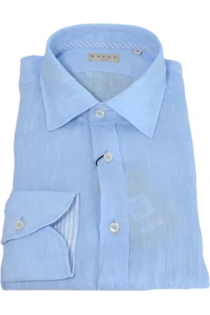 Xacus Heren, Overhemden, Blauw, Maat: 3XL