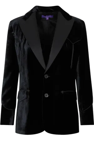 Ralph Lauren Dames, Jassen, Zwart, Maat: S Viscose