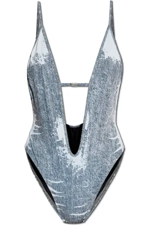 Diesel Dames, Badkleding, Blauw, Maat: XS Denim