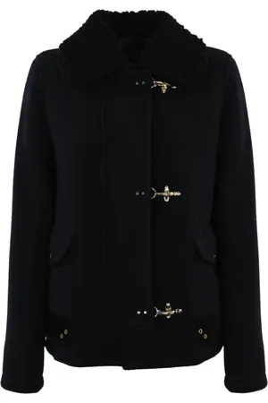 FAY Dames, Mantels, Blauw, Maat: S Wol
