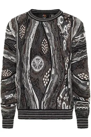Carlo Colucci Heren, Truien, Zwart, Maat: 2XL