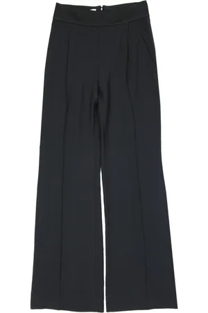 Alberta Ferretti Dames, Broeken, Zwart, Maat: XS Viscose