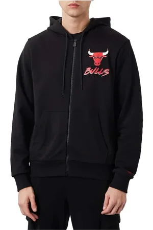 New Era Heren, Sweatshirts & Hoodies, Zwart, Maat: XL Synthetisch