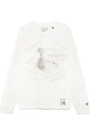 MIHARA YASUHIRO Heren, Tops, Wit, Maat: L