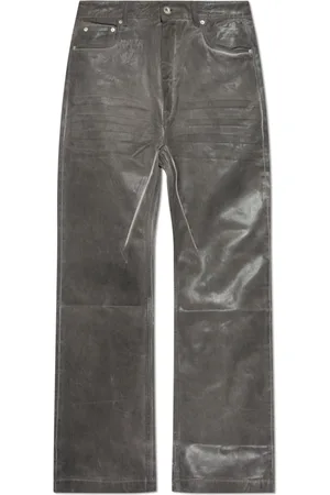 Rick Owens Heren, Jeans, Grijs, Maat: W32 Denim