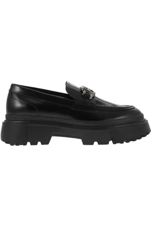 Hogan Dames, Schoenen, Zwart, Maat: 40 EU Leer