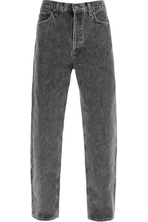 AGOLDE Heren, Jeans, Grijs, Maat: W32 Katoen
