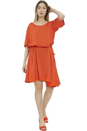 Aspesi Dames, Jurken, Rood, Maat: 2XS Viscose