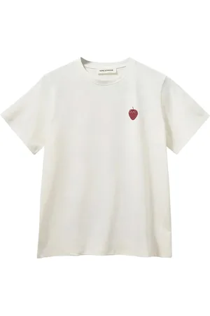 Sofie Schnoor Dames, Tops, Wit, Maat: M Katoen