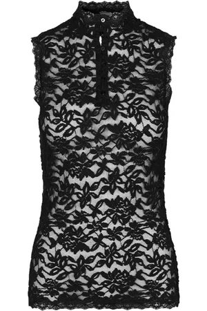 Rosemunde Dames, Tops, Zwart, Maat: L