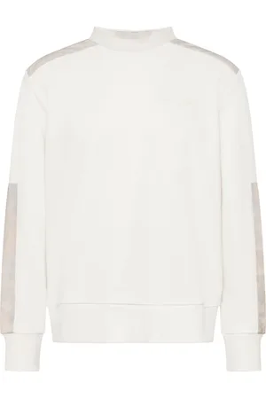 Carlo Colucci Heren, Sweatshirts & Hoodies, Wit, Maat: XL Katoen