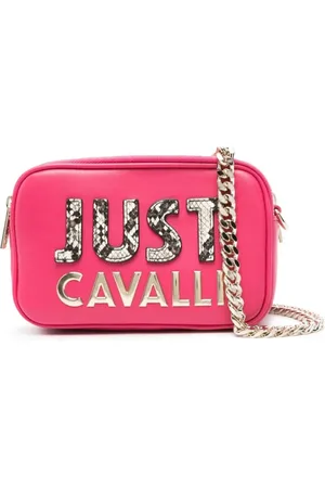 Roberto Cavalli Dames, Tassen, Roze, Maat: ONE Size Poliester