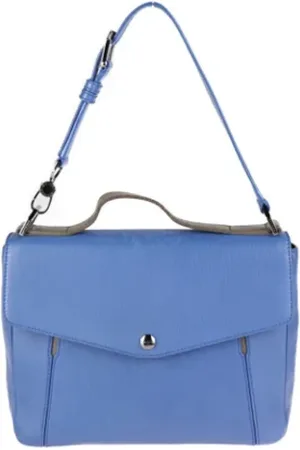 Bvlgari Dames, Pre-owned, Blauw, Maat: ONE Size Leer