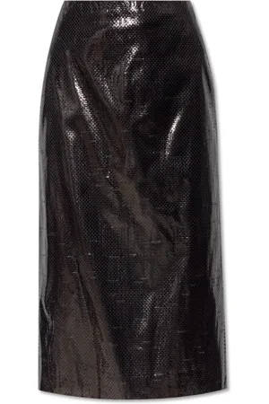 Alexander McQueen Dames, Rokken, Zwart, Maat: XS Zijde