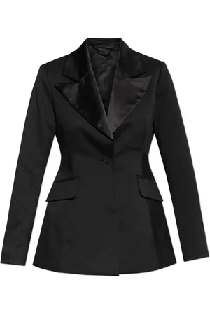 AllSaints Dames, Jassen, Zwart, Maat: 2XS Leer