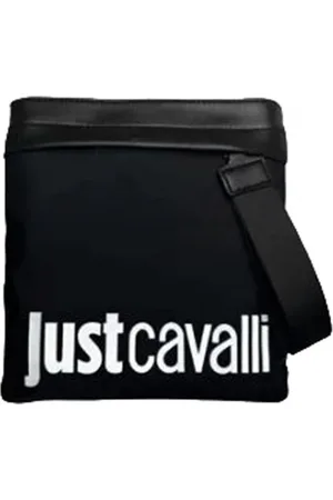 Roberto Cavalli Heren, Tassen, Zwart, Maat: ONE Size