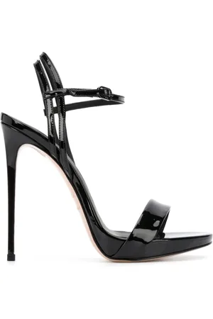 LE SILLA Dames, Schoenen, Zwart, Maat: 38 1/2 EU Leer