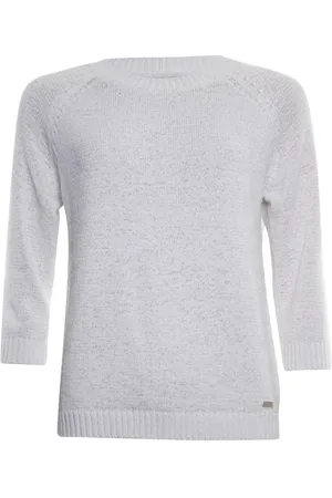Roberto Sarto Dames, Truien, Wit, Maat: 3XL