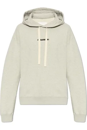Jil Sander Heren, Sweatshirts & Hoodies, Grijs, Maat: M Katoen