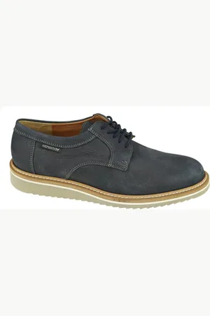 Mephisto Heren, Schoenen, Blauw, Maat: 42 EU Leer