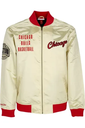 Mitchell & Ness Heren, Jassen, Geel, Maat: M Katoen