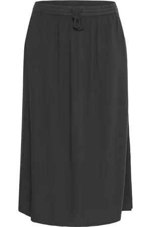 Kaffe Dames, Rokken, Zwart, Maat: 3XL