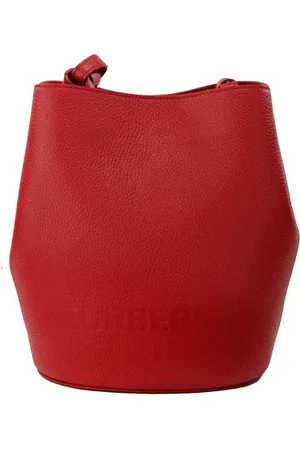 Burberry Dames, Tassen, Rood, Maat: ONE Size Leer