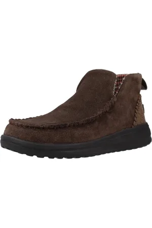 Hey dude Dames, Schoenen, Bruin, Maat: 39 EU Suède