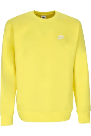 Nike Heren, Sweatshirts & Hoodies, Geel, Maat: 2XL Katoen