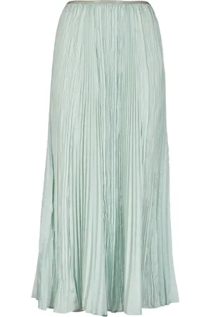 FORTE FORTE Dames, Rokken, Groen, Maat: S Viscose