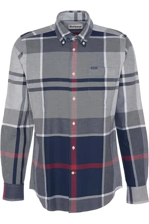 Barbour Heren, Overhemden, Blauw, Maat: S Katoen