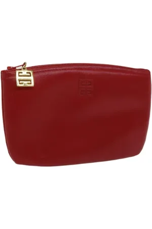 Givenchy Dames, Pre-owned, Rood, Maat: ONE Size Leer