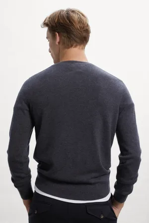 ECOALF Heren, Sweatshirts & Hoodies, Grijs, Maat: L Wol