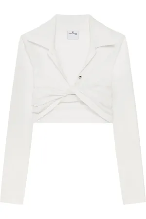 Courrèges Dames, Tops, Wit, Maat: S