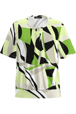 Frank Walder Dames, Blouses & Shirts, Veelkleurig, Maat: 3XL Poliester