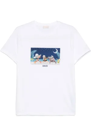 Liu Jo Dames, Tops, Wit, Maat: M
