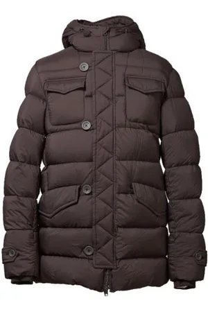 HERNO Heren, Jassen, Bruin, Maat: XL Nylon
