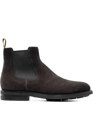 santoni Heren, Schoenen, Bruin, Maat: 42 1/2 EU Suède