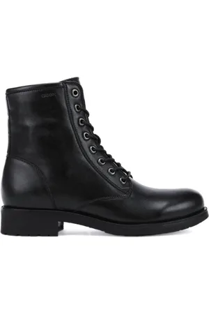 Geox Dames, Schoenen, Zwart, Maat: 36 EU Leer
