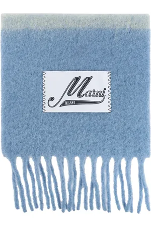 Marni Dames, Accessoires, Blauw, Maat: ONE Size Wol