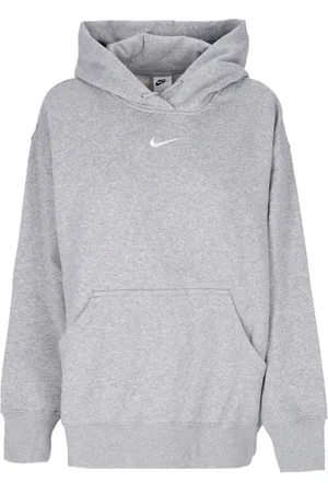 Nike Dames, Sweatshirts & Hoodies, Grijs, Maat: M Fleece