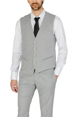 Antony Morato Heren, Pakken, Grijs, Maat: XS Viscose