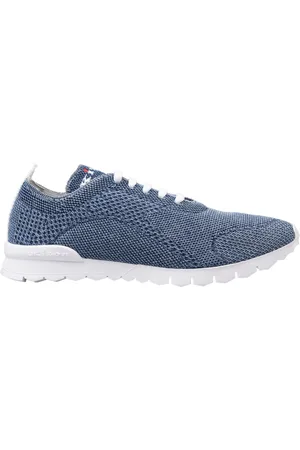 Kiton Heren, Schoenen, Blauw, Maat: 42 1/2 EU Katoen