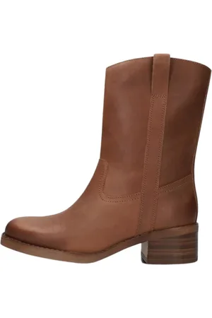 Poelman Dames, Schoenen, Bruin, Maat: 39 EU Leer