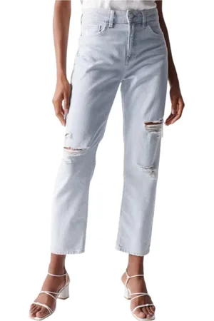 Salsa Dames, Jeans, Blauw, Maat: W26 Denim