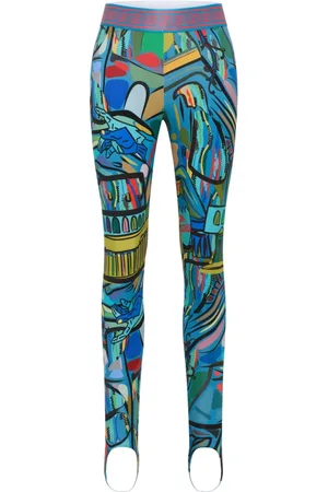 Carlo Colucci Dames, Broeken, Blauw, Maat: M