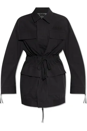 Dsquared2 Dames, Jassen, Zwart, Maat: 2XS Katoen