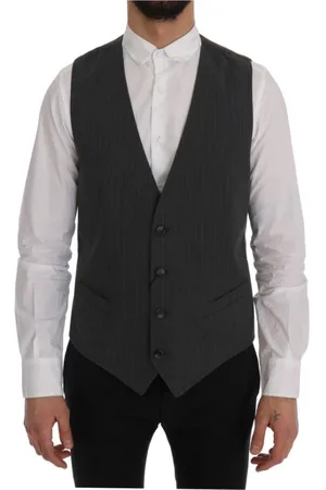Dolce & Gabbana Heren, Pakken, Grijs, Maat: L Katoen